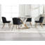 47.5cm H Velvet Upholstered Metal Accent-402612126