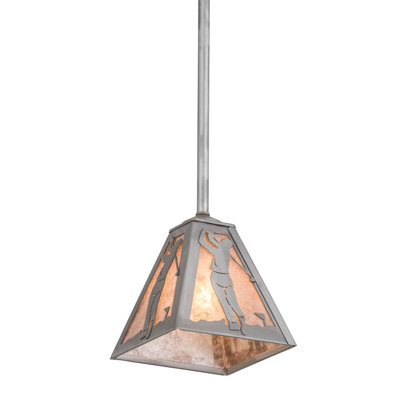 Luminaire suspendu géométrique 1 lumières golf Faircloth