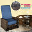 Chaise d'extérieur, Fauteuil inclinable pivotant d'extérieur-884856290-884856293