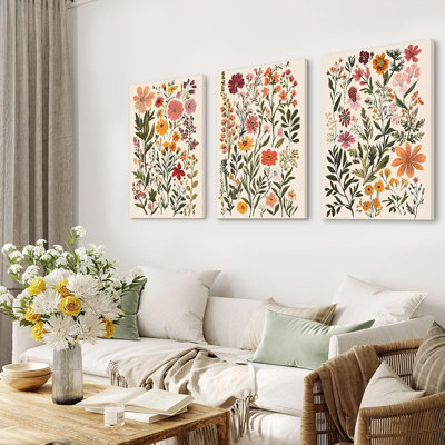 3 Piece Wrapped Canvas Print