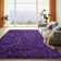 8×10ft Solid Color Rug Fluffy Shag Area Rug Indoor Carpet for Living Room Bedroom Bedside Nursery Kids' room