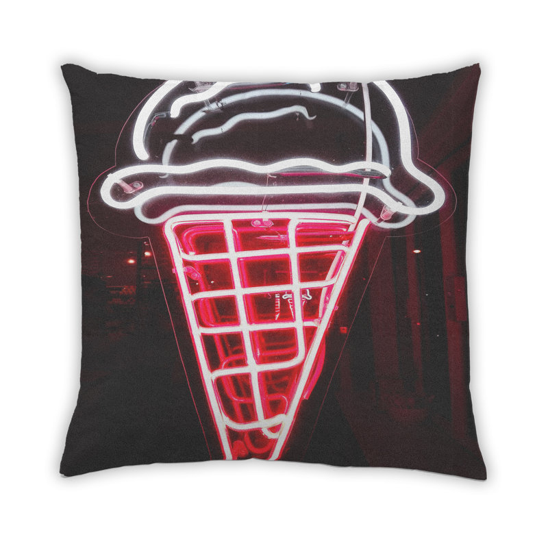 Coussin Neon Neon 153, Microsuède