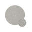 Ensemble de napperons gris réversible gris tressé en mélange de coton 14 po, ensemble de 4-2018130366-2018130367