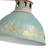 Kinsley 4-Light Vanity Light in Aged Galvanized Steel with Antique Black Iron-577173537