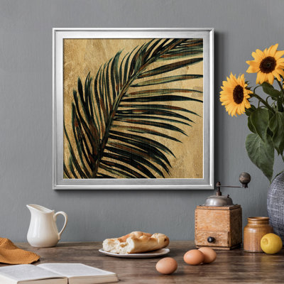 «Lush Palm I», peinture sur toile encadrée