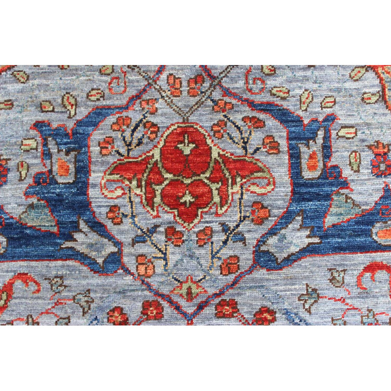 Transitional One-of-a-Kind Rectangle 8'2" X 9'9" Hand Knotted Area Rug