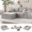 Canapé-lit modulaire reconfigurable Boneless-1087010112