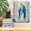 «Epic Graffiti Immaculée Conception 2» par Art Licensing Studio, art mural sur toile, 12 po x 16 po-109177032
