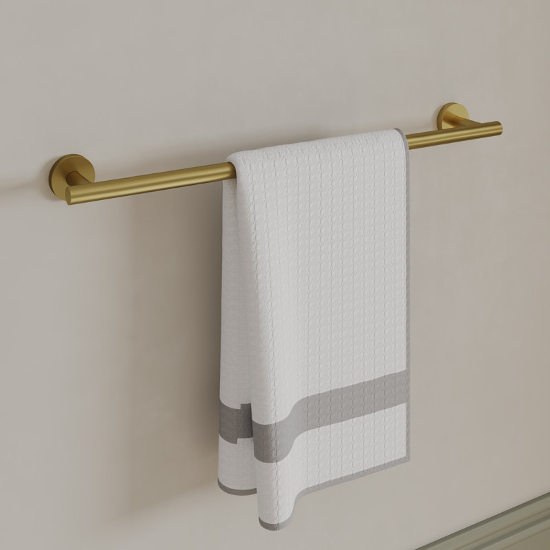 4 - Piece Bathroom Hardware Set, Brushed Gold