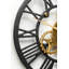 Wall Clock Clockwork 126x46cm