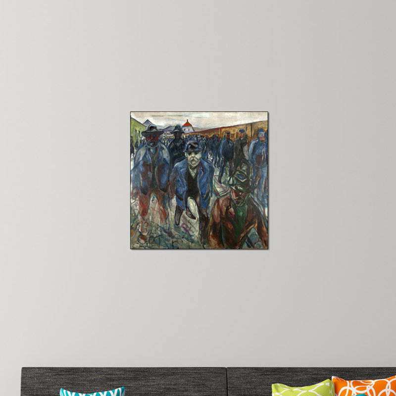 Edvard Munch - Wrapped Canvas Painting, 50cm H x 50cm W x 1.8cm D