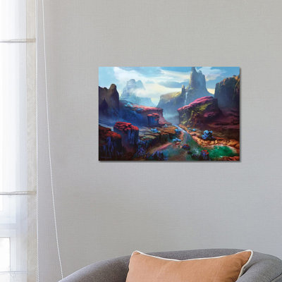 Athlerrod by Ferdinand Ladera - Wrapped Canvas Print