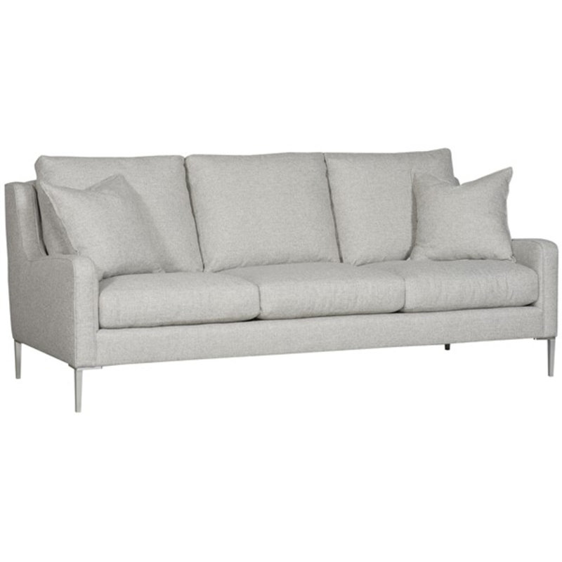 Josie Sofa, Gatsby Brown Sugar Genuine Leather