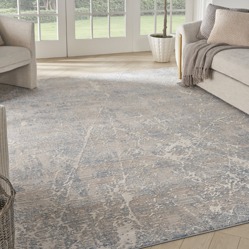 Zennie Abstract Indoor Rug, Rectangle 7'10" x 9'10"