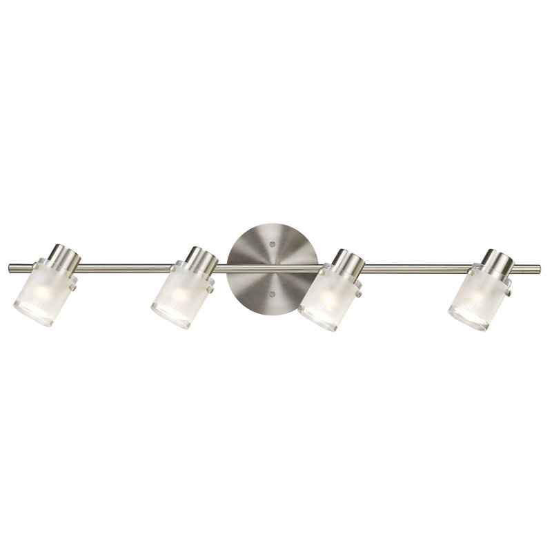 Ensemble de rail d'éclairage 4 lumières Lindisfarne