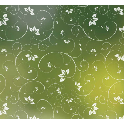 Plants & Flowers Non-Wall Damaging Window Decal
