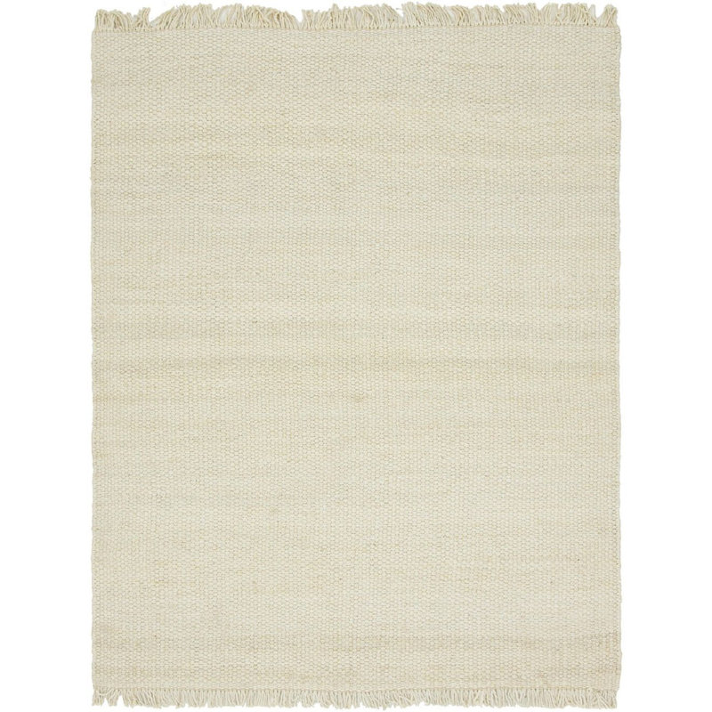 Tapis crème tressé à la main Jolie, Rectangle 8 pi x 10 pi