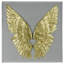 Décoration murale boîte en acrylique Gold Wings