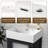 storage Ceramic Sink Modern Bathroom Vanity