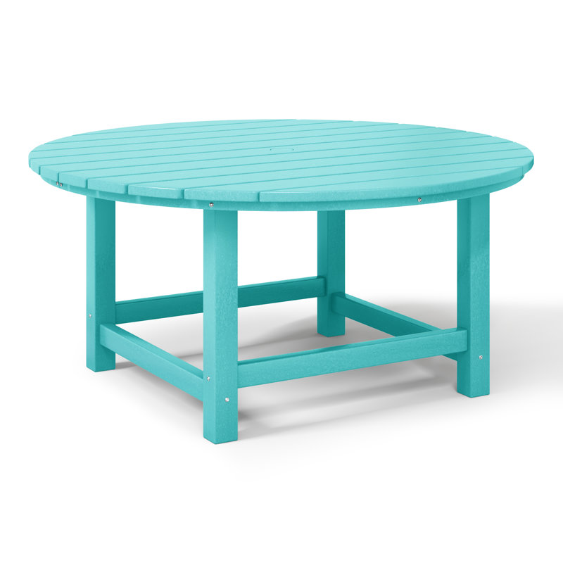 Table basse ronde 38 "Vinnie Adirondack, Sarcelle