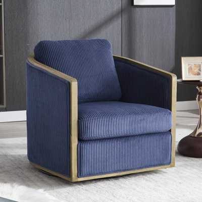 Swivel Barrel Chair, 360 Degree Swivel Barrel Club Chair