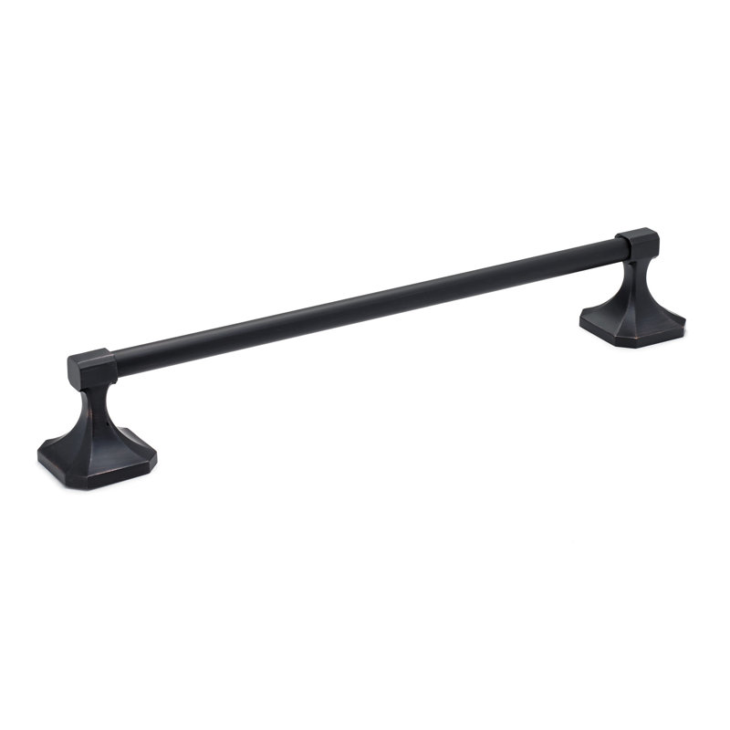 Barre à serviettes murale 20,55 po Riviera, Huile brossée / bronze huilé