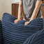 Méridienne surdimensionnée en velours côtelé, canapé moderne confortable sans assemblage, parfait pour le salon et le dortoir-460290162