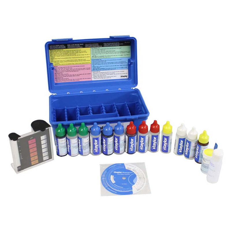 Taylor Technologies Chemicals in Blue
