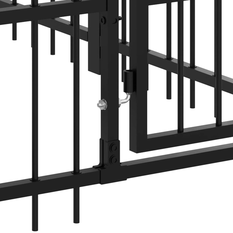 Daxton 128cm H Steel Kennel