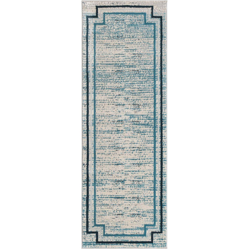 Kimberling Abstract Indoor Rug, Runner 2' x 6'