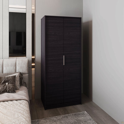 Armoire, 2 portes, 2 tablettes