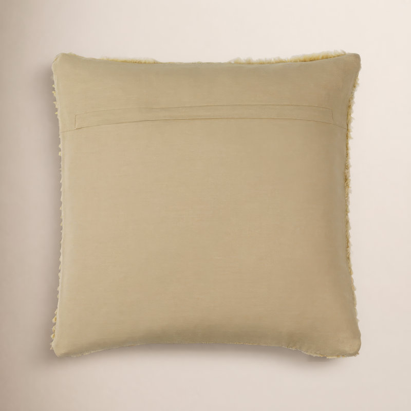 Careen Rhydian Wool Blend Throw Pillow, Pillow Cover Only - No Insert, 22" x 22"