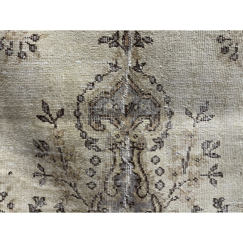 Tapis beige 43,3 x 74,4 po Vintage