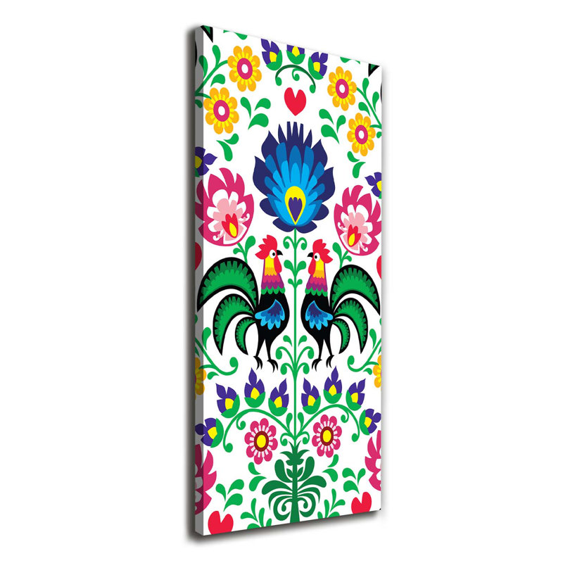 Ethnic - Wrapped Canvas Print