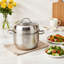 Living And Home 8L Steel Pot Set