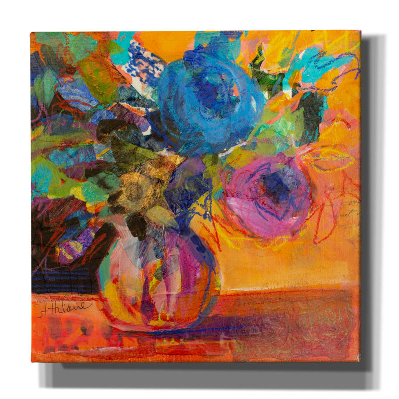 «Only In Dreams 2» par St. Hilaire Elizabeth, art mural sur toile, H 12 po x l 12 po x P 0,75 po