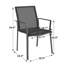 Chaise de patio empilable en aluminium-83112518