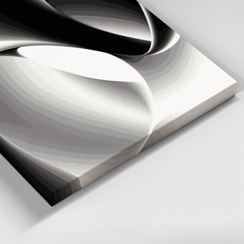 Gradient abstrait 81, toile beige, H 20 po x l 24 po