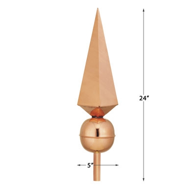 Metal Rooftop Finial