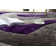 Thionville Shag Purple/Grey Shag Area Rug