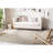 Alderman Natural Fiber Hand Loomed Jute/Cotton Geometric Rug in Silver-850095638