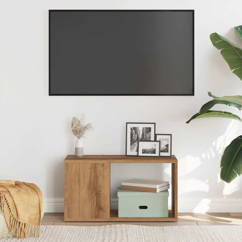 Darende TV Cabinet Artisian Oak 60x24x32cm Engineered Wood, Artisan Oak