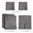 Ensemble de draps 4 pièces 100% coton 400 fils-103254600-103254603