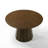 5-Piece Round Dining Set, Seats 4, 47.2" Pedestal Dining Table & 4 Tall-Back Grey Upholstered Chairs