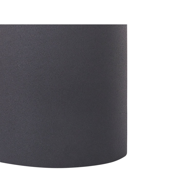 Anacelis Pedestal End Table, Black