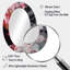 Red And Black Marble Whispers IV - Red Modern Oval Wall Mirror-525688947