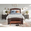 Elliana Solid Wood Platform Bed-23366001-23366002
