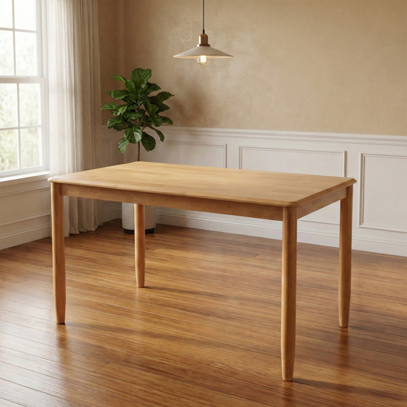 Ankrum Solid Wood Dining Table