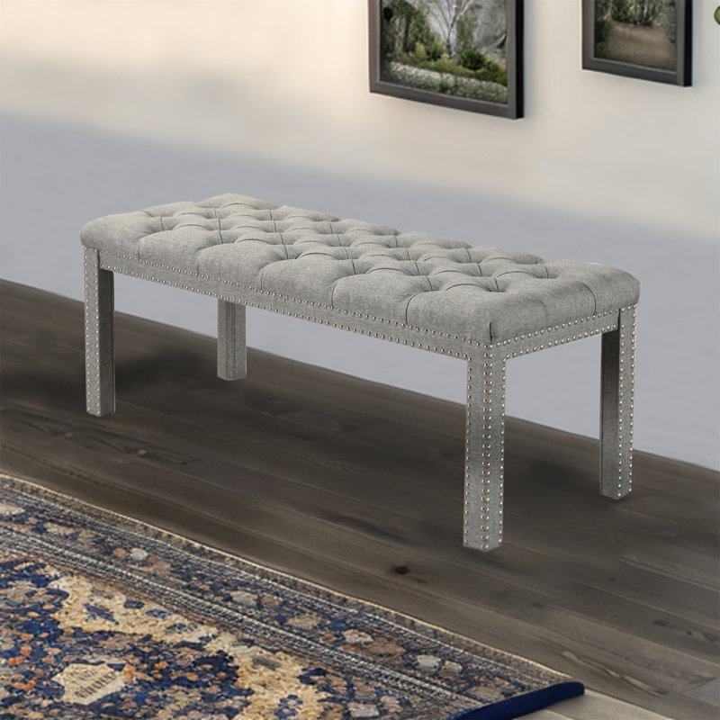 Edmonda Revolution Performance Fabrics® Upholstered Bench