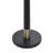 Langston Floor Lamp - Larson Gold & Black - White Shade